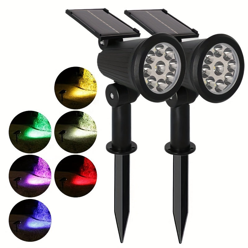 SolarLuxe Spotlight - Sustainable 9LED Garden Lighting | Stornfield