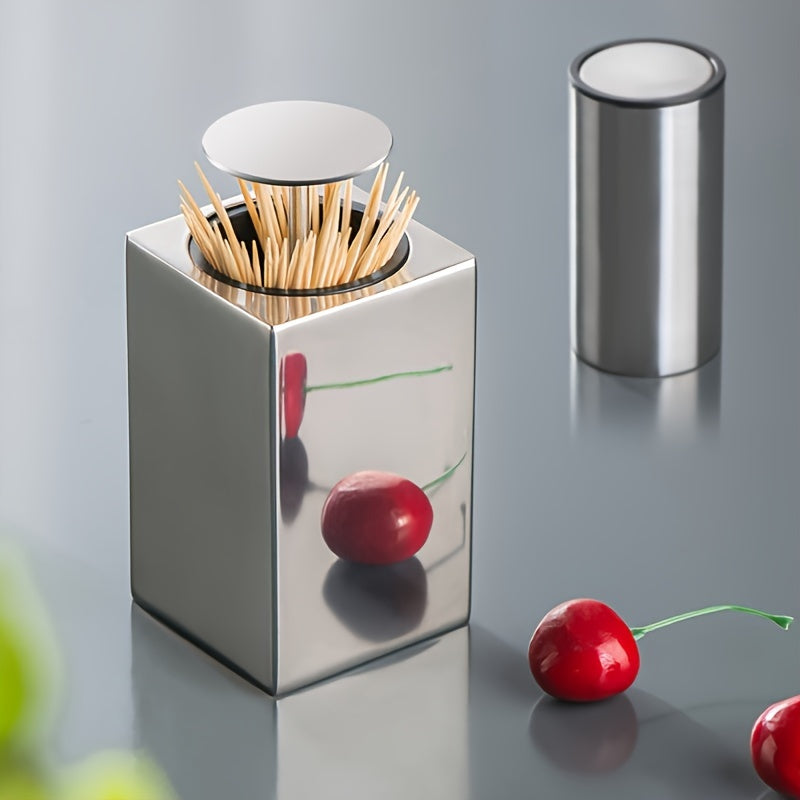 Stainless Steel Toothpick Holder – Hygienic and Easy Access to Toothpicks | Stornfield
