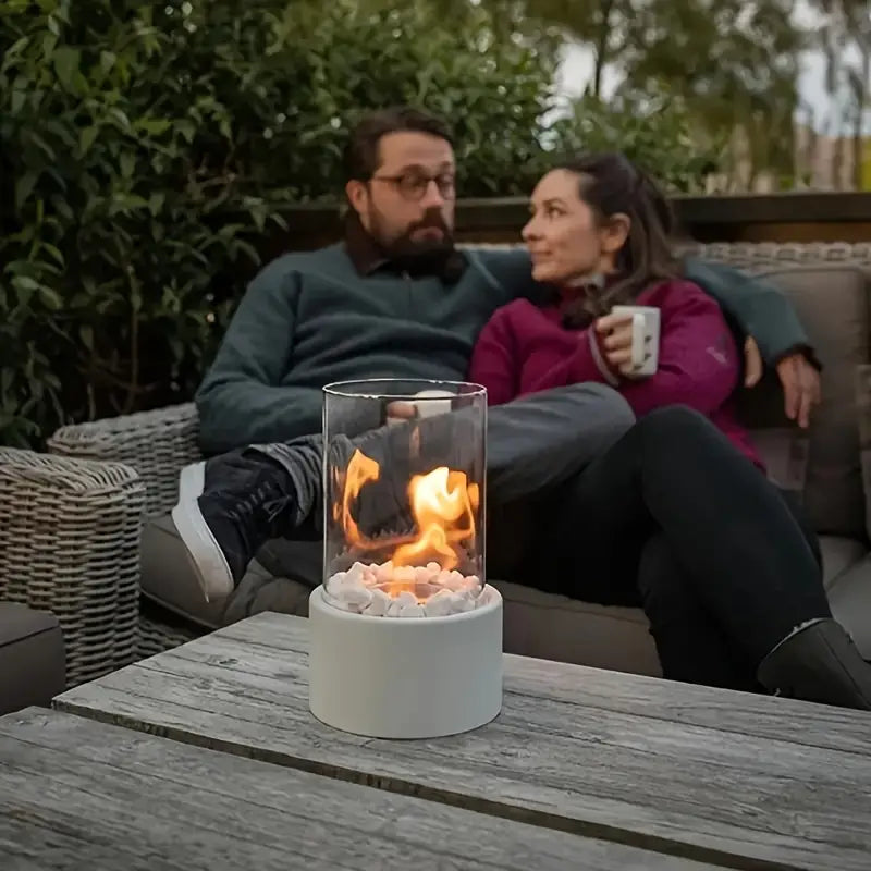 Stornfield | Elegant and Modern Fire Table Lantern