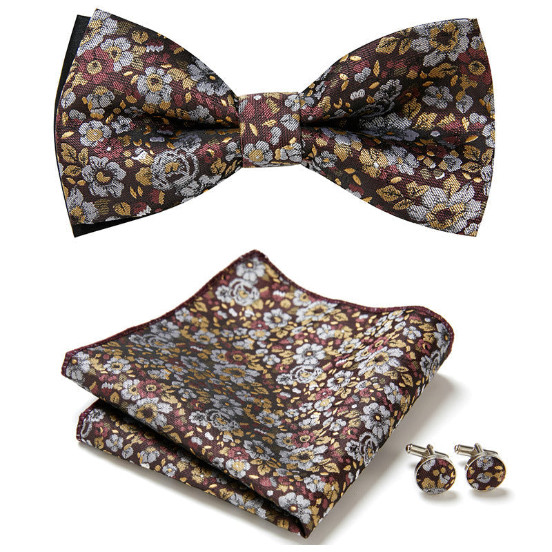 Three-piece set with stylish bow ties Stornfield