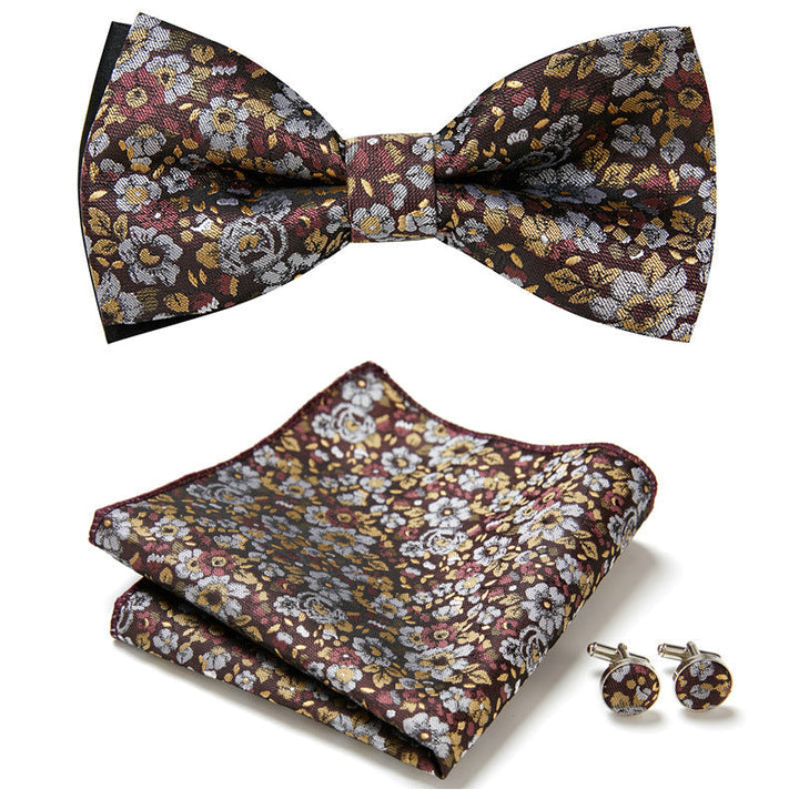 Three-piece set with stylish bow ties Stornfield