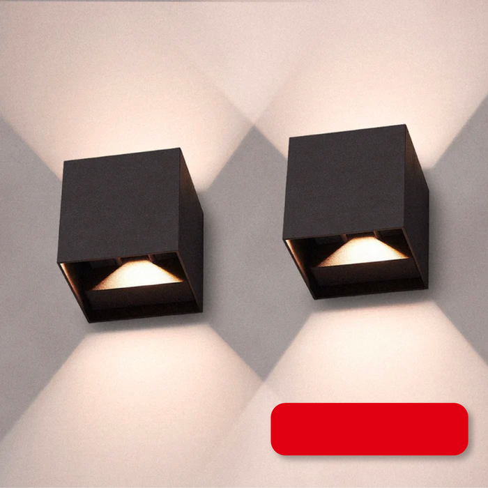Stornfield | Cube LED Wall Lamps | Buy One, Get One Free