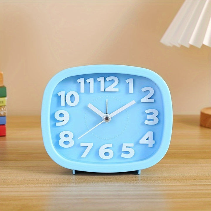 Stylish Compact Square Clock with 3D Design for Modern Decor | Stornfield
