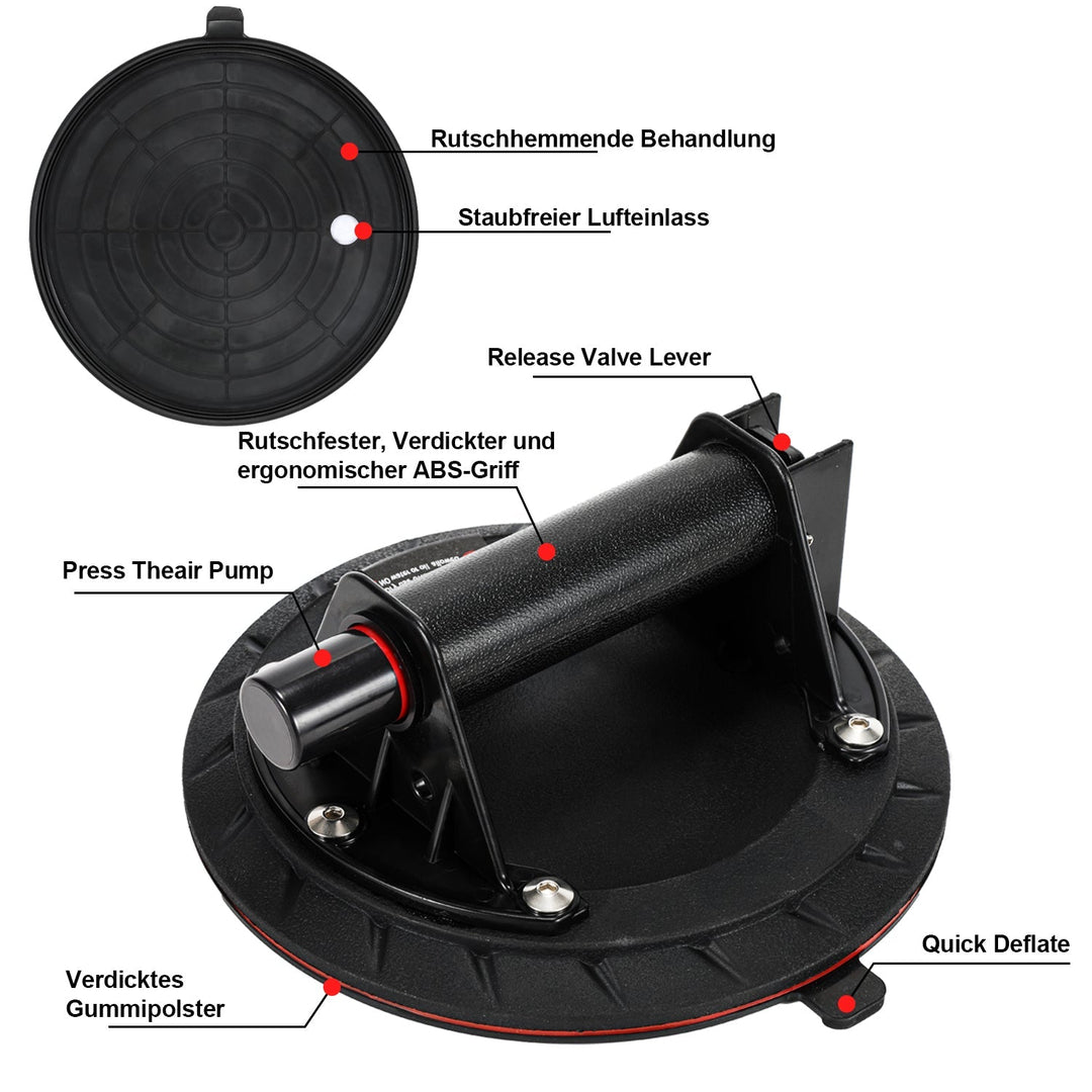 Suction cup holder 2 pieces max.100KG | Stornfield