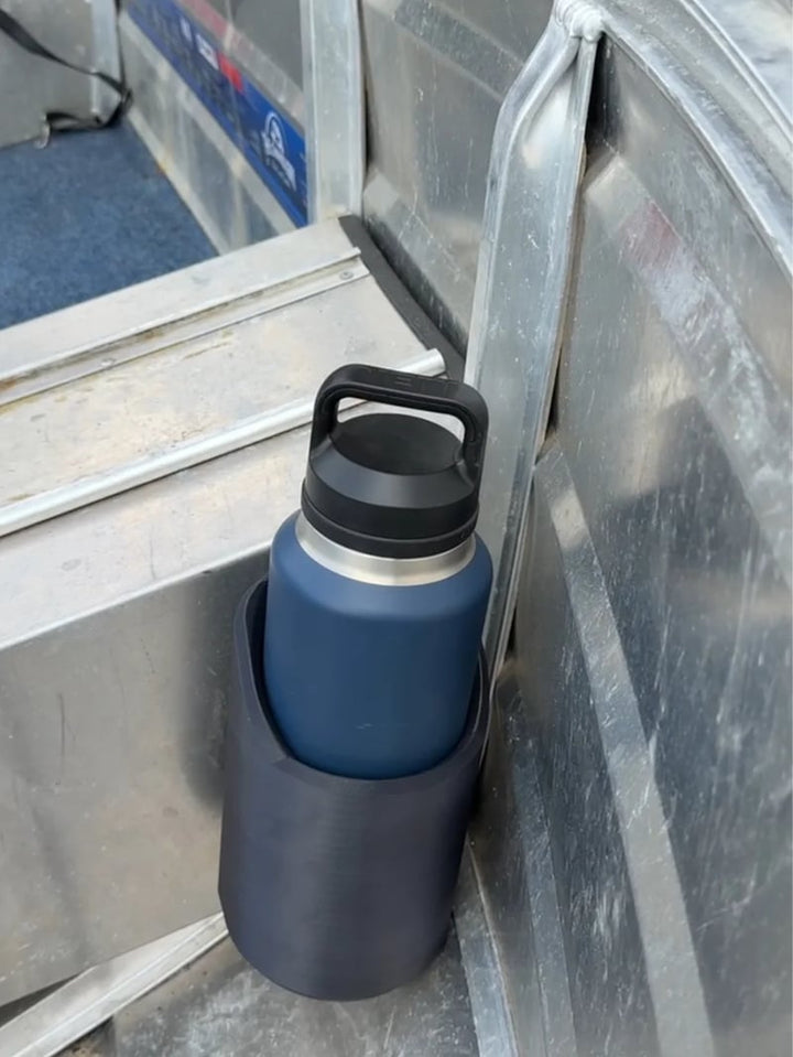Stornfield | Magnetic Bottle Holder | Heavy-Duty Grip for Tools, Gym, or Garage | Non-Slip Bottle Mount