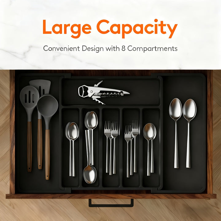 Extendable cutlery tray 33–57 cm | Stornfield