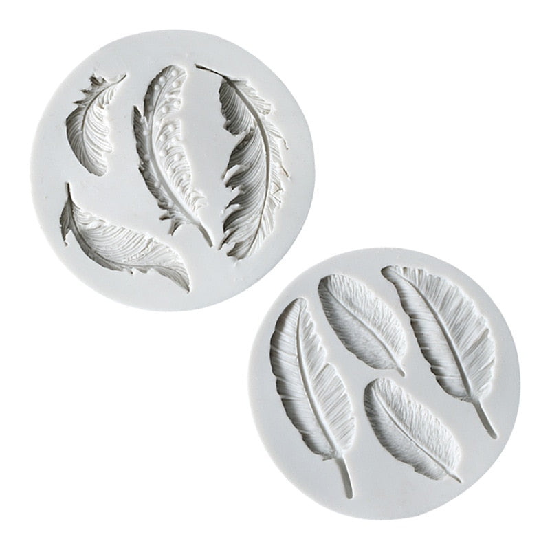 Feathers Fondant Mold | Stornfield