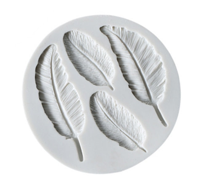 Feathers Fondant Mold | Stornfield