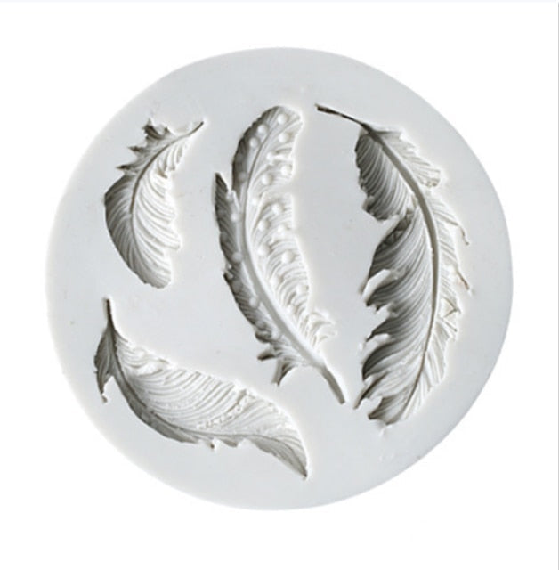Feathers Fondant Mold | Stornfield