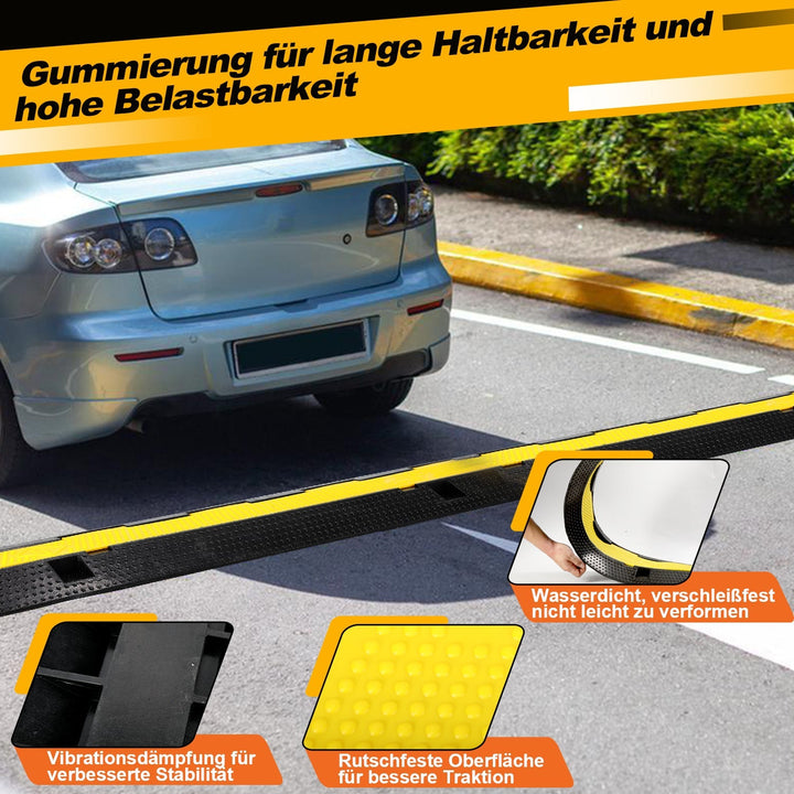 Cable bridge rubber cable protection mat 3 pieces | Stornfield