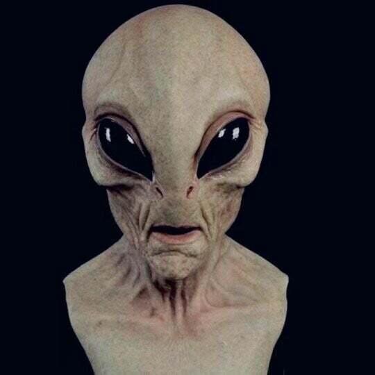 Alien-Mask | Realistic Halloween Costume Accessories | Stornfield