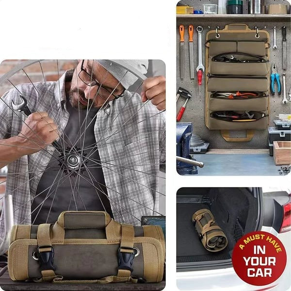 Tool Roll Bag Organizer | Stornfield