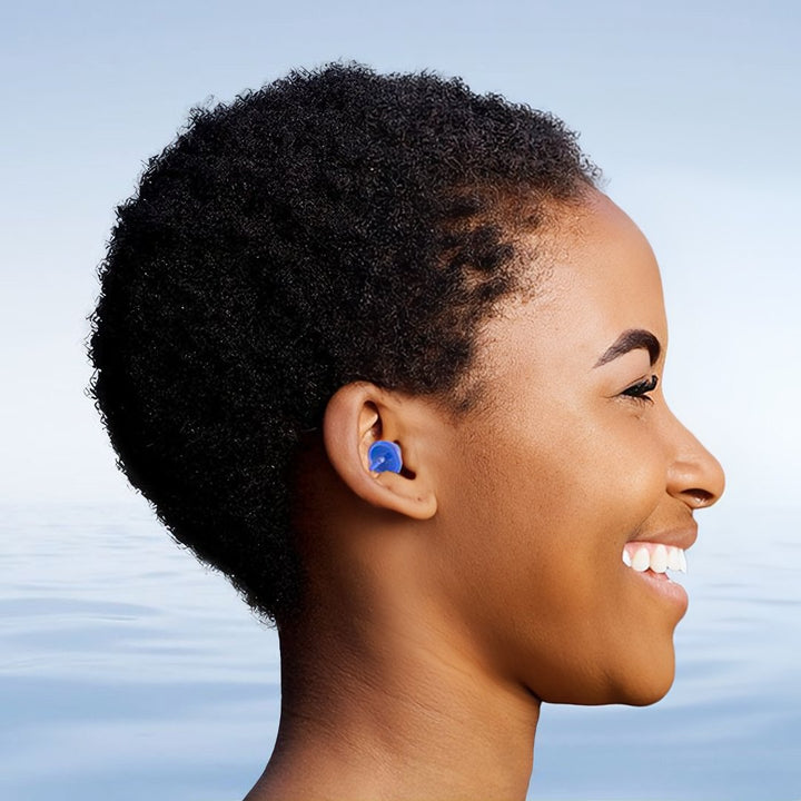 Stornfield | Reusable Inflatable Earplugs | Noise Cancelling & Waterproof | Medical Silicone | 35dB