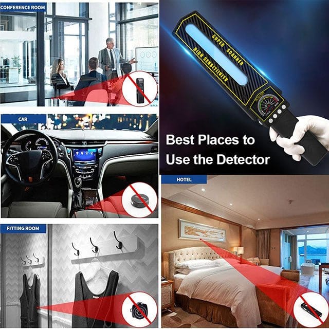 Stornfield | RF Bug Detector Scanner | Hidden Camera and Tracker Finder | Portable
