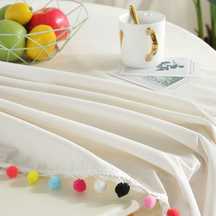 Stornfield | White Fiesta Tablecloth