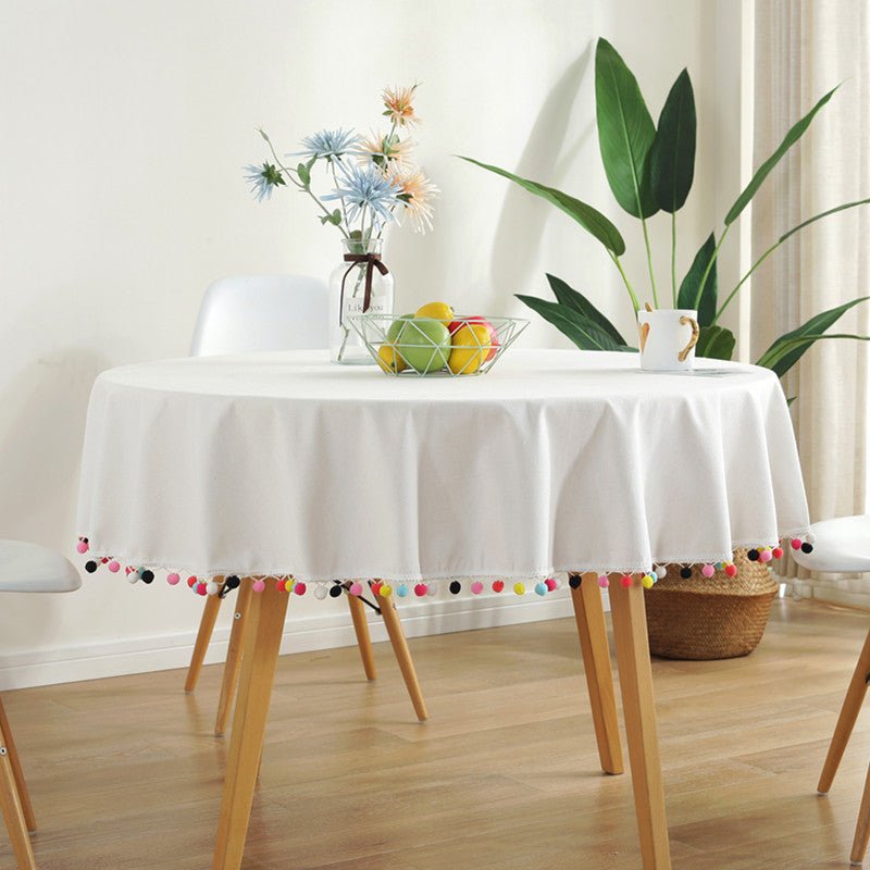 Stornfield | White Fiesta Tablecloth