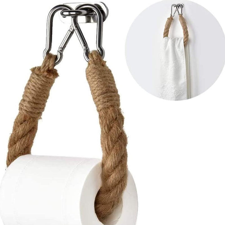 Stornfield | Wall-Mounted Rope Toilet Paper Holder