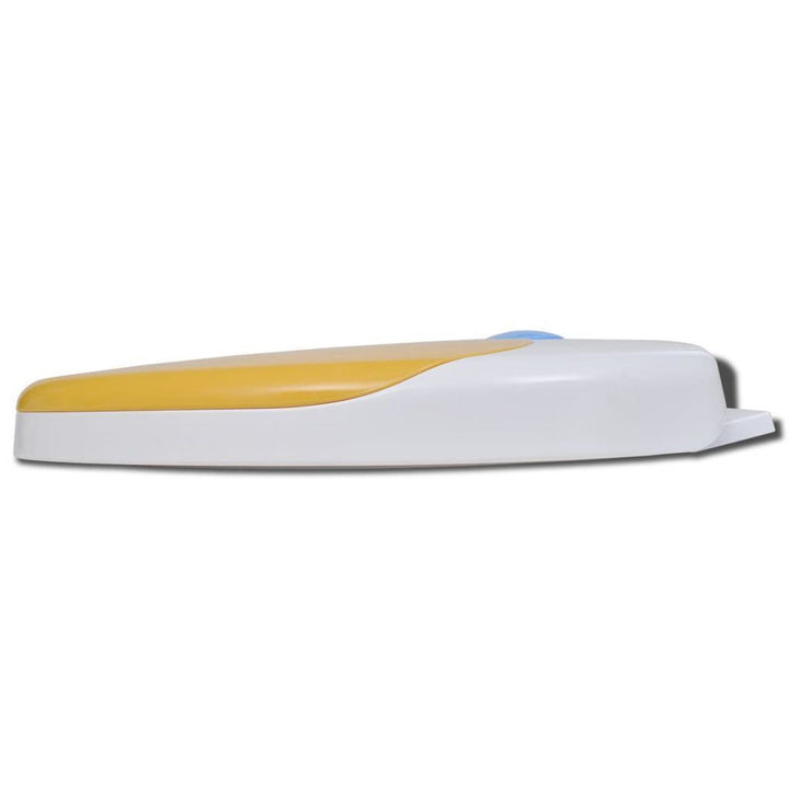 Stornfield | White and Yellow Soft-Close Adult/Child Toilet Seat