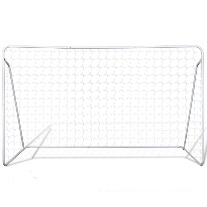 Stornfield | Steel Football Goal Set - 240 x 90 x 150 cm