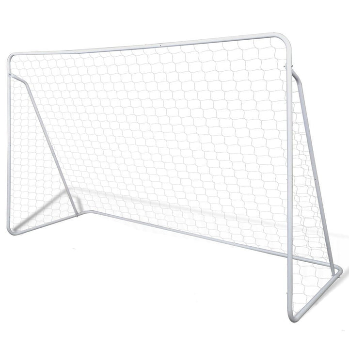 Stornfield | Steel Football Goal Set - 240 x 90 x 150 cm