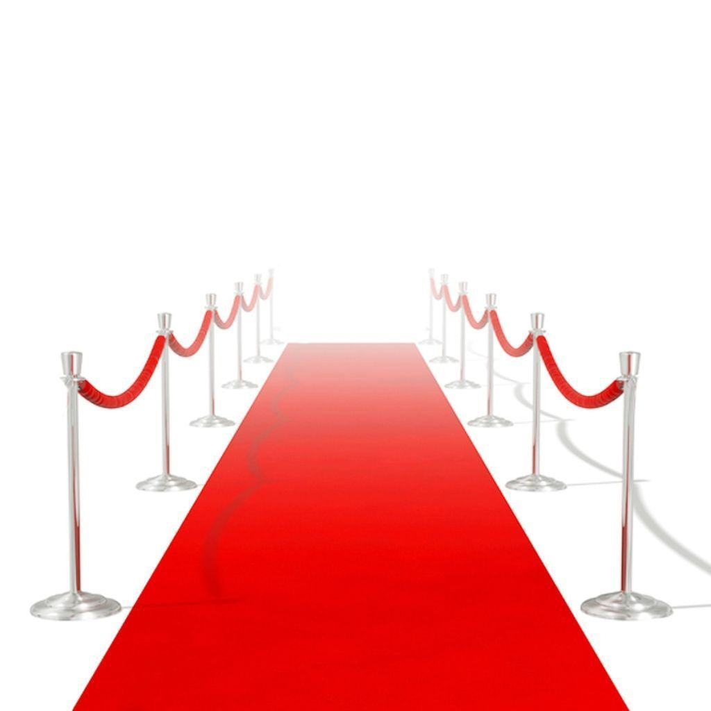 Stornfield | Extra Heavy Red Carpet 1 x 5 m - 400 g/m2