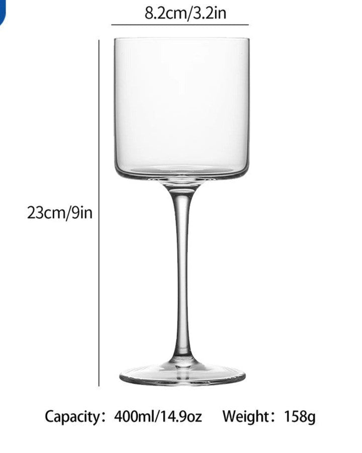 Stornfield | Tall Square Cocktail Glass