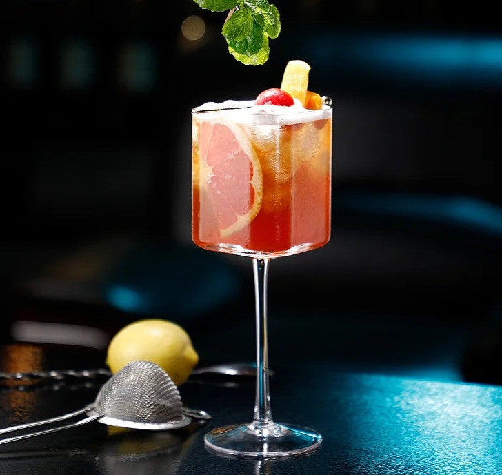 Stornfield | Tall Square Cocktail Glass