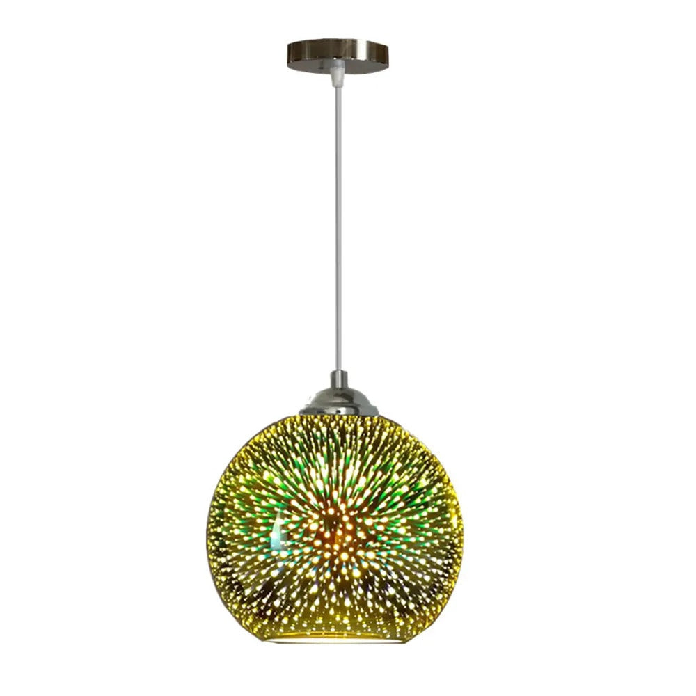 Stornfield | Perforated Glass Ceiling Light