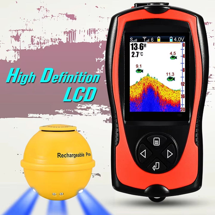 Wireless fish finder with 150m range | Stornfield