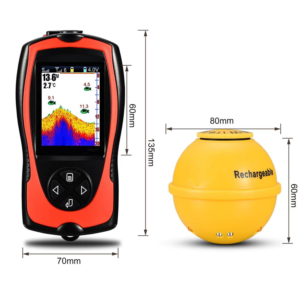 Wireless fish finder with 150m range | Stornfield