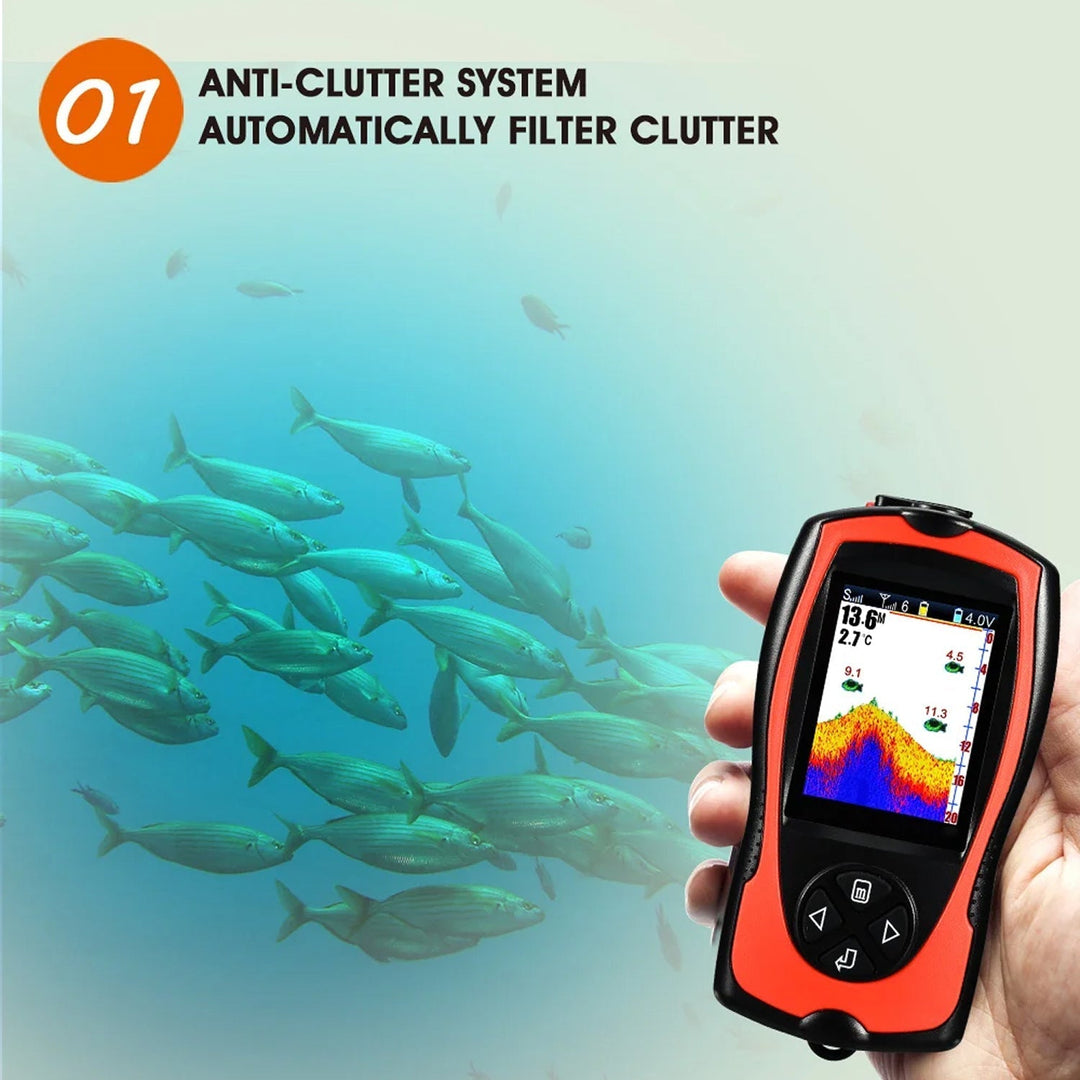 Wireless fish finder with 150m range | Stornfield