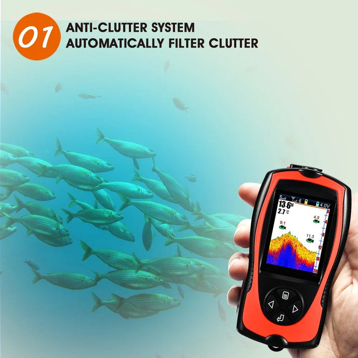 Wireless fish finder with 150m range | Stornfield