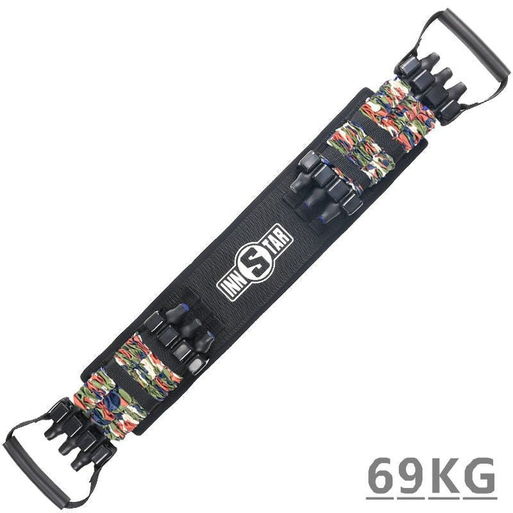 Stornfield | Resistance Band and Bar Set | Adjustable Strength | Portable Home Gym Equipment