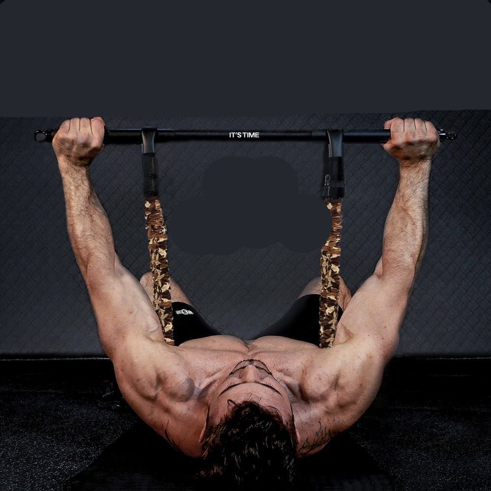 Stornfield | Resistance Band and Bar Set | Adjustable Strength | Portable Home Gym Equipment