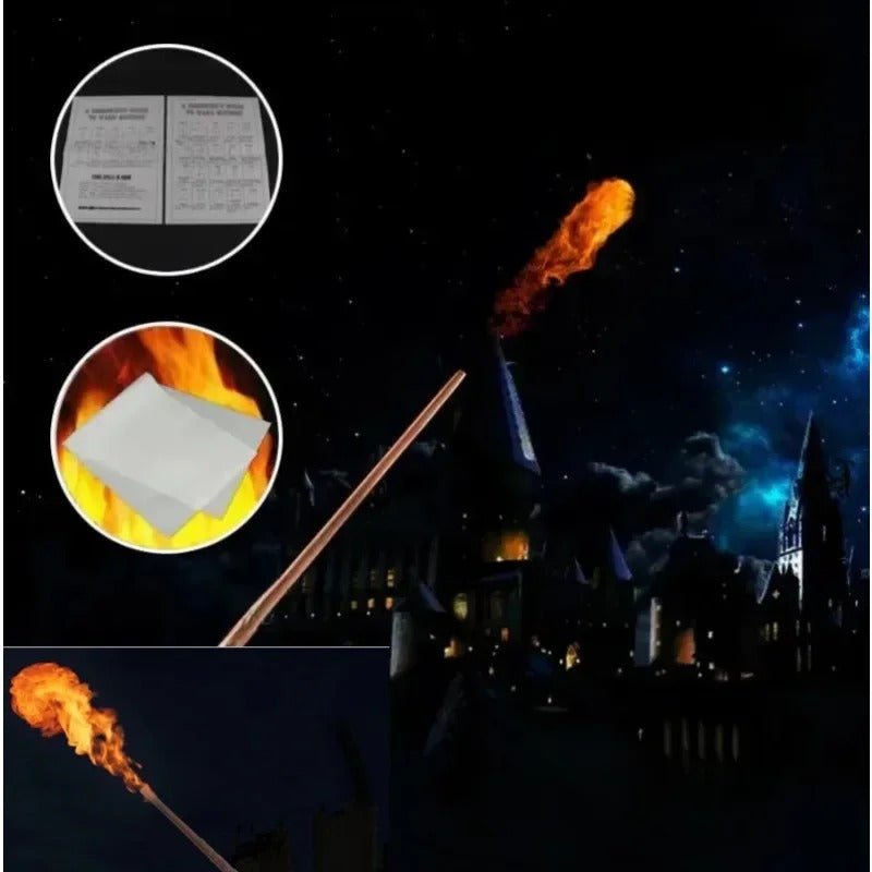 Stornfield | Inferno Wand | Magical flames in your hand - Wand with fireball effect!