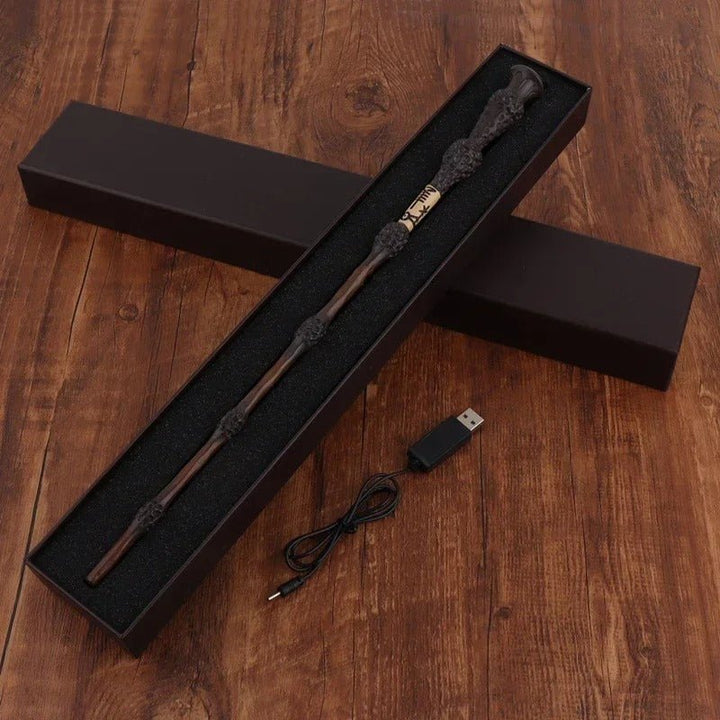 Stornfield | Inferno Wand | Magical flames in your hand - Wand with fireball effect!
