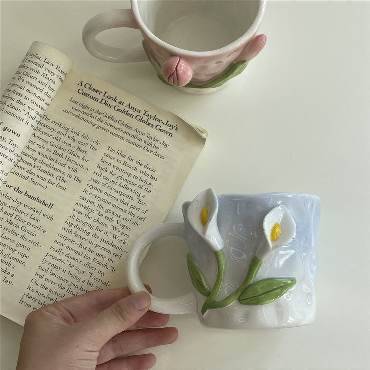 Stornfield | Frendorf Floral 3D Hand-Painted Mug