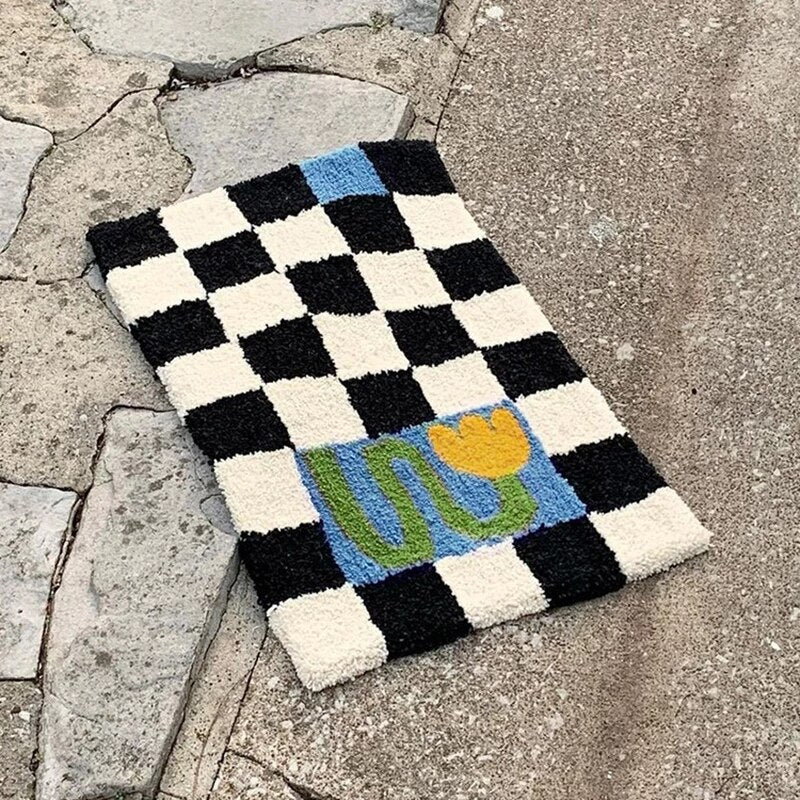 Stornfield | Tapis à carreaux moelleux
