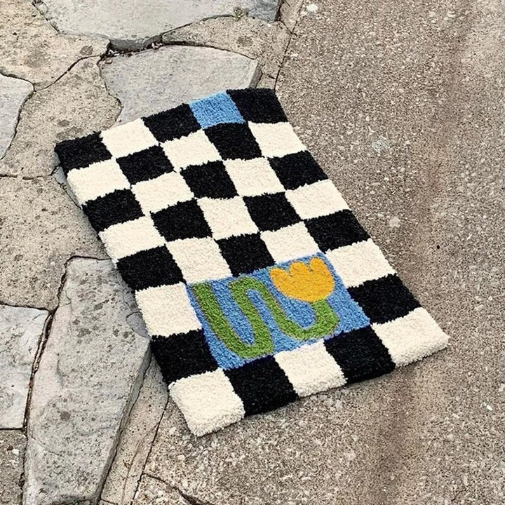 Stornfield | Tapis à carreaux moelleux