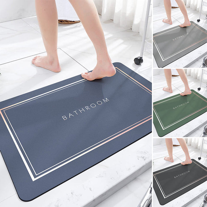 Minimalist Super Absorbent Quick Drying Bath Mat | Stornfield