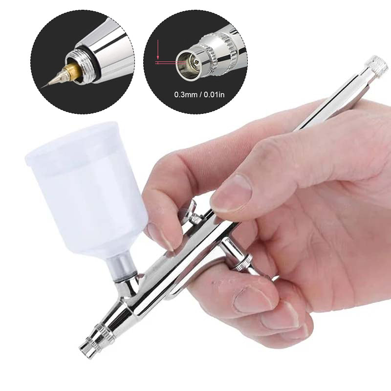 Pneumatic acrylic paint spray device for artists | Stornfield