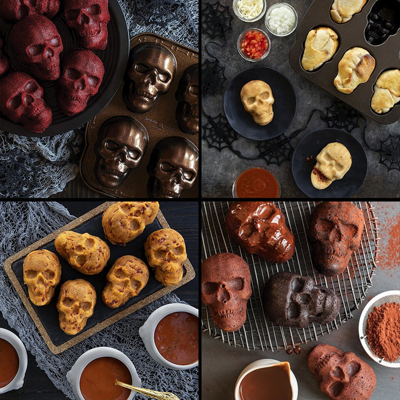 3D Skull Mold - Aluminum Cake Pan | Stornfield