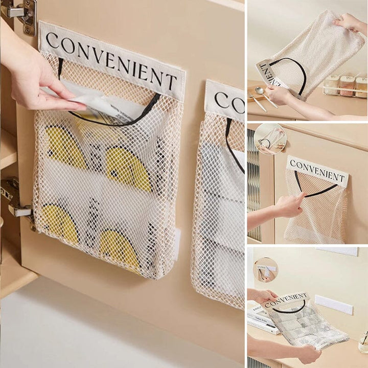 Multi-purpose Hanging Storage Mesh Bag (2 pcs) | Stornfield