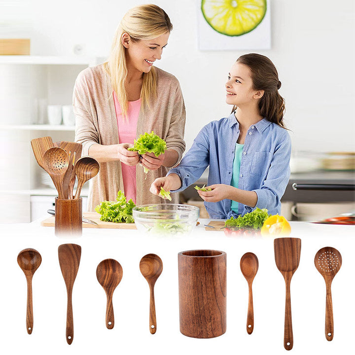 Stornfield | Teak Cutlery Set