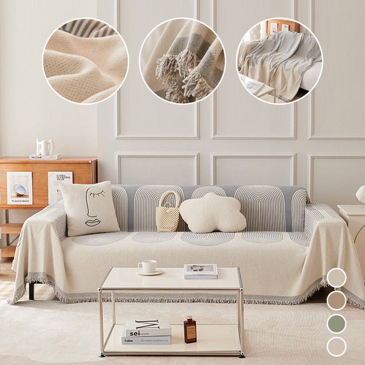 Double-Sided Chenille Sofa Cover | Stornfield