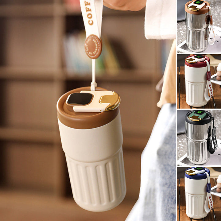 Coffee Thermos With Temperature Display | Stornfield