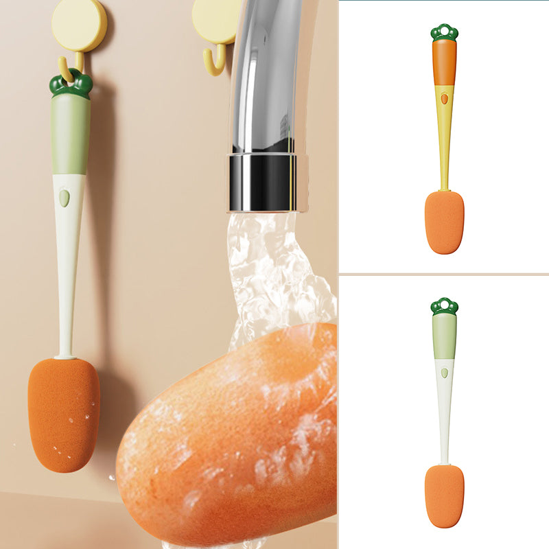 Multifunctional cleaning brush in carrot shape | Stornfield