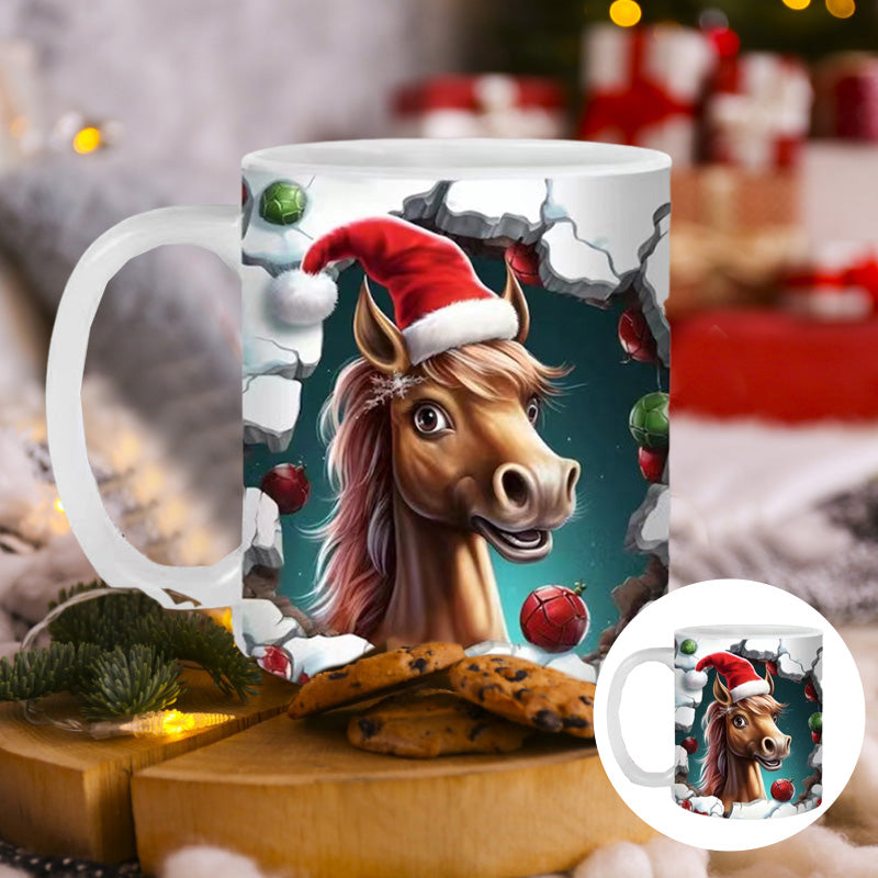 Christmas Animal Pattern Mug | Stornfield