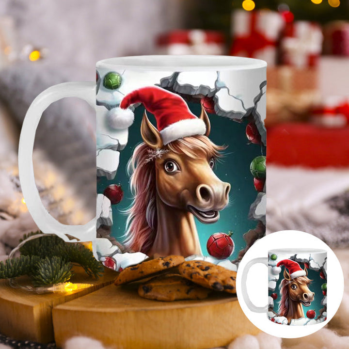 Christmas Animal Pattern Mug | Stornfield