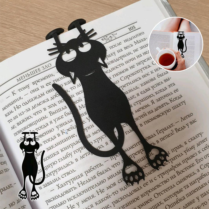 Neckline Black Cat Bookmark Stornfield